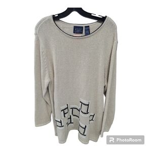 Vintage Crazy Horse by Liz Claiborne Sweater Size 1